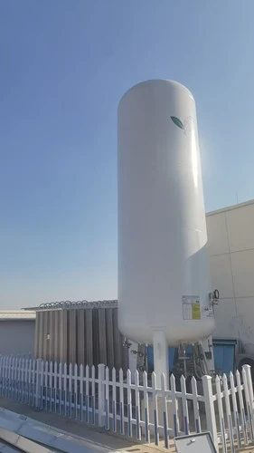 30m3 CO2 gāzes tvertne Cryo Liquid CO2 uzglabāšanas tvertne ar dzesēšanas sistēmu